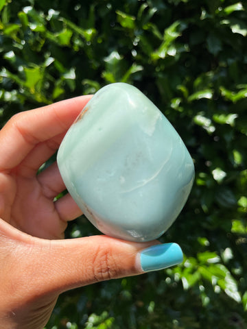 Green Chalcedony Palm