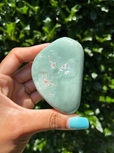 Green Chalcedony Palm