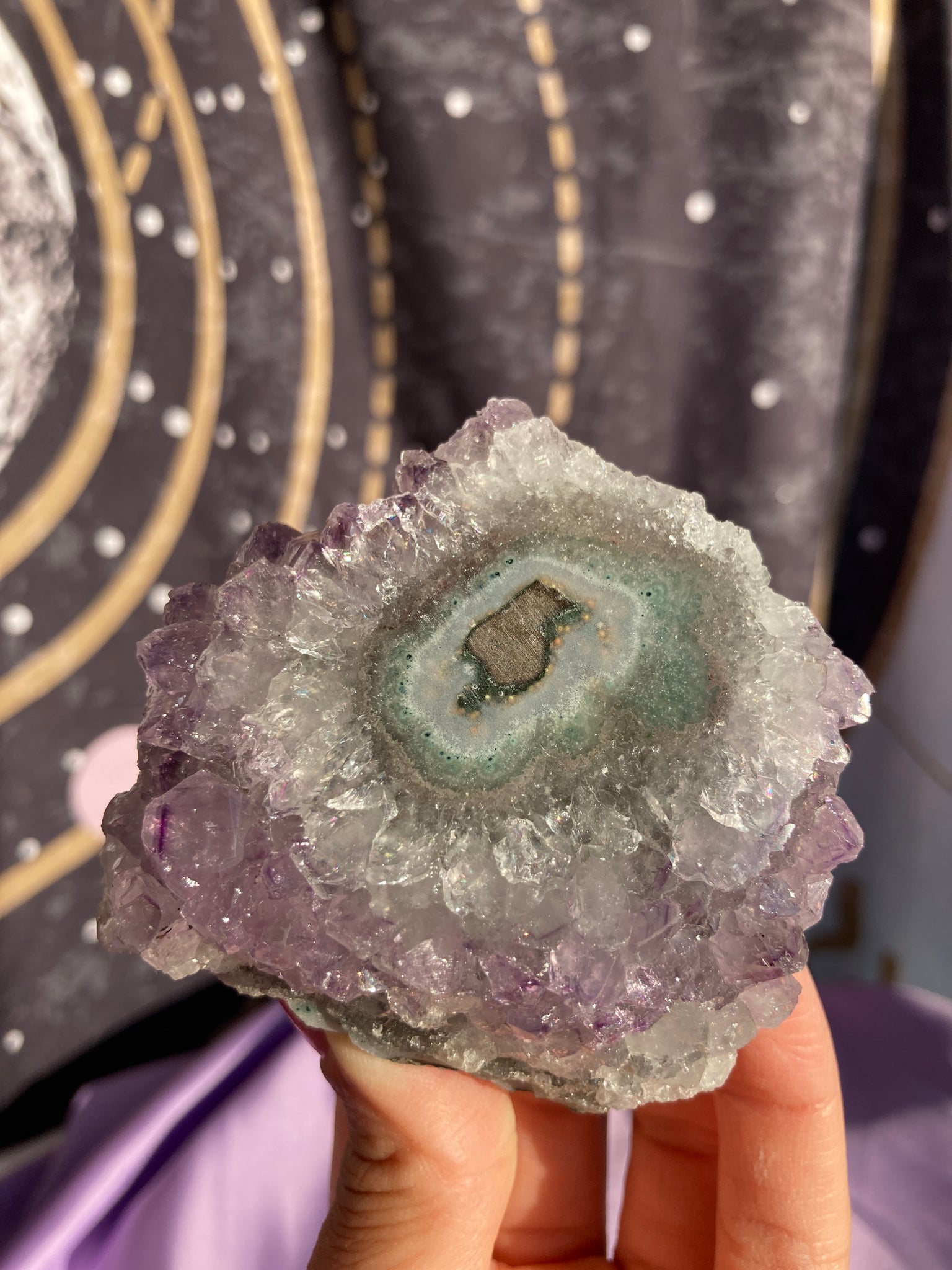 Amethyst Stalactite Eye
