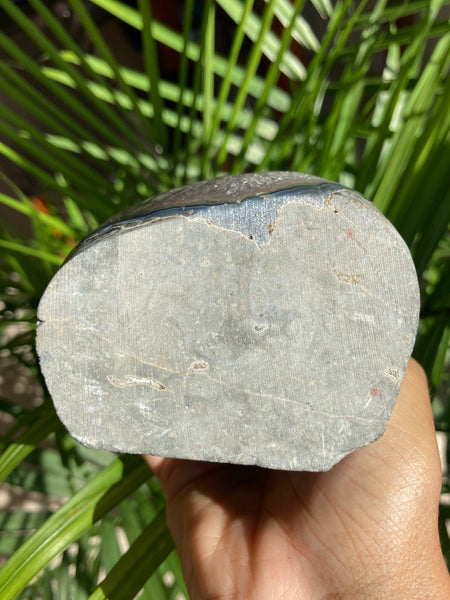 Amethyst & Calcite Cut Base