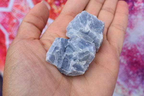 Raw Blue Calcite Chunk